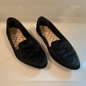 Worn Once! Birdies: The Blackbird, Black Calf Hair, Size 12